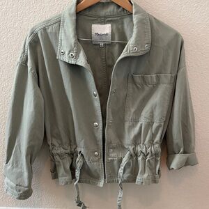 Madewell Utility Jacket in Olive